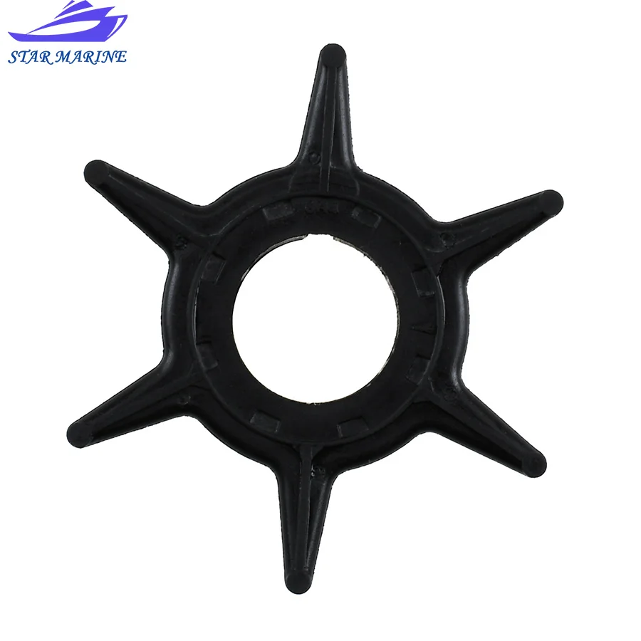 6H4-44352 Water Pump Impeller for Yamaha 25HP 30HP 40HP 50HP 2-stroke Outboard Motor 6H4-44352-00 6H4-44352-01 6H4-44352-02-00