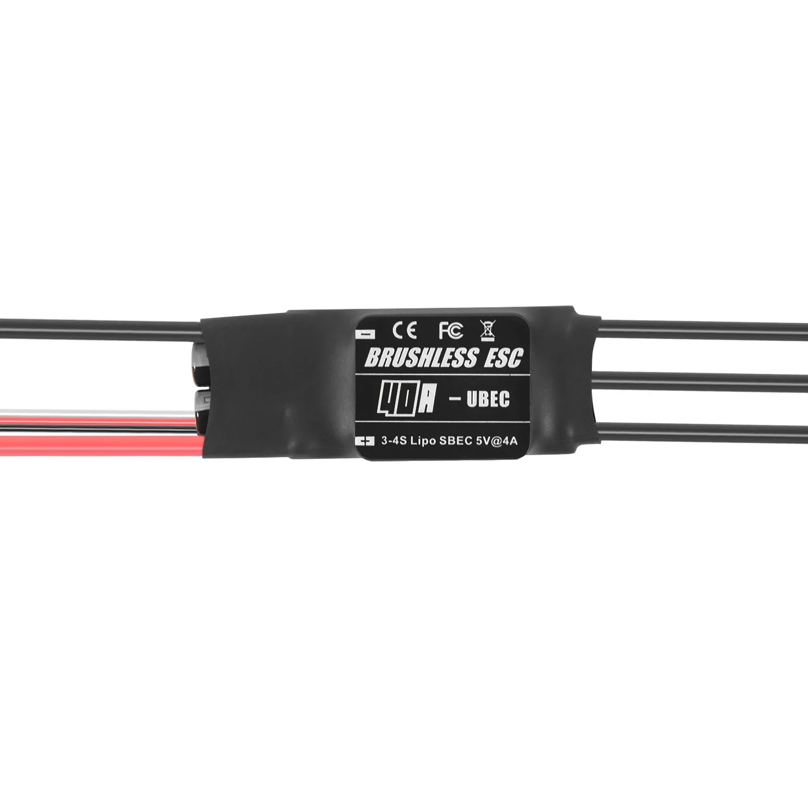 NEEBRC 20A 30A 40A 50A 60A 80A Drone Brushless ESC UBEC Speed Controller 2-6S Programming Card for RC FPV Plane Helicopter Part