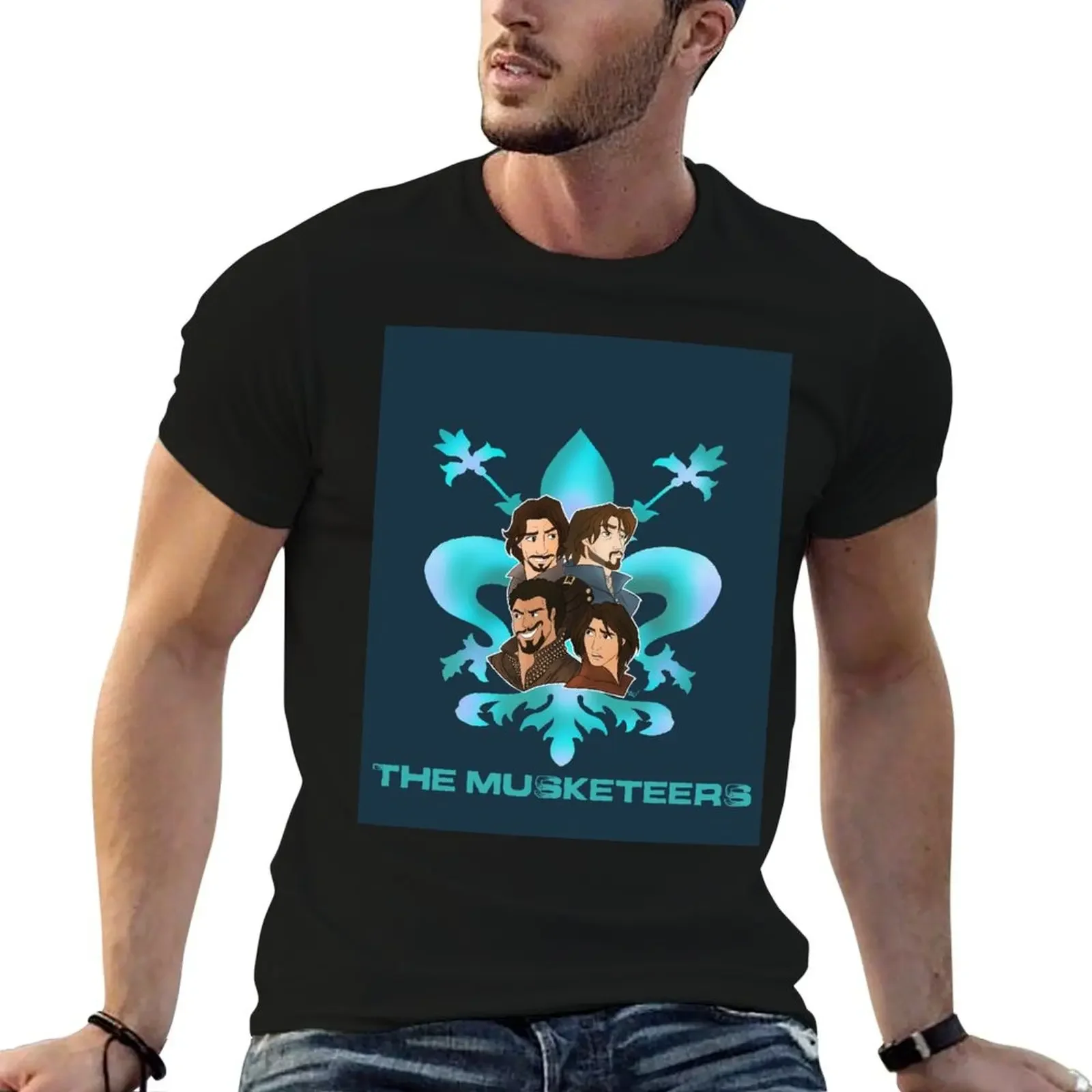 

The Musketeer's Cartoons T-Shirt kawaii clothes anime oversized t shirts for men