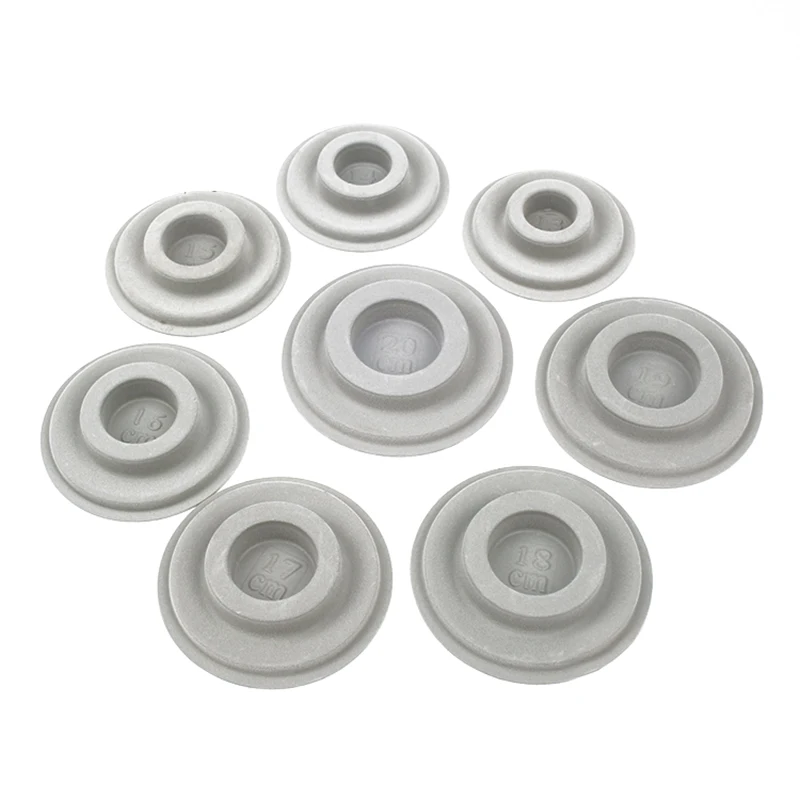 Gray Flocked Bead Board Bracelet Beading Organizer Jewelry Making Tray WorkBenches Size Measuring Plate Craft Tool Accessories