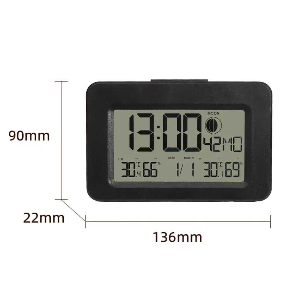 Wireless Weather Station for Indoor Outdoor Use with Temperature Humidity Display and Weather Forecast Functionality