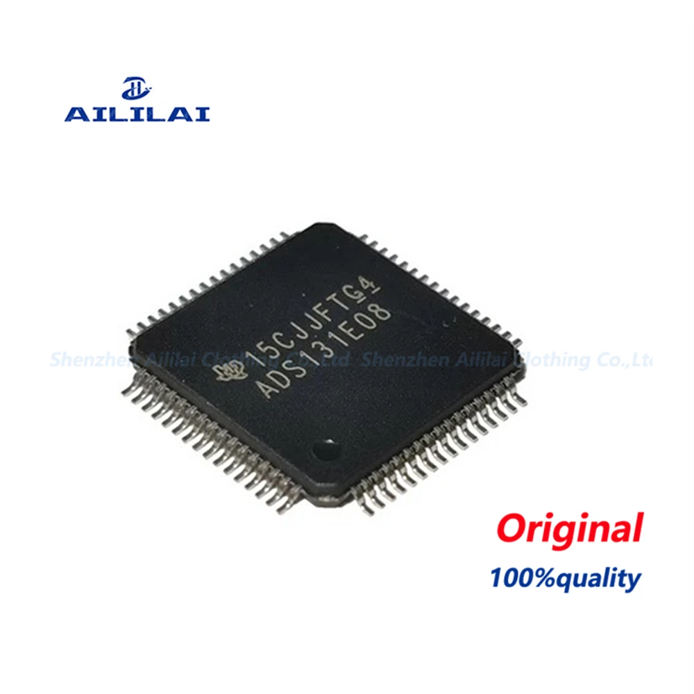 New original ADS131E08S  ADS131E08SPAGR TQFP-64 ADC chip