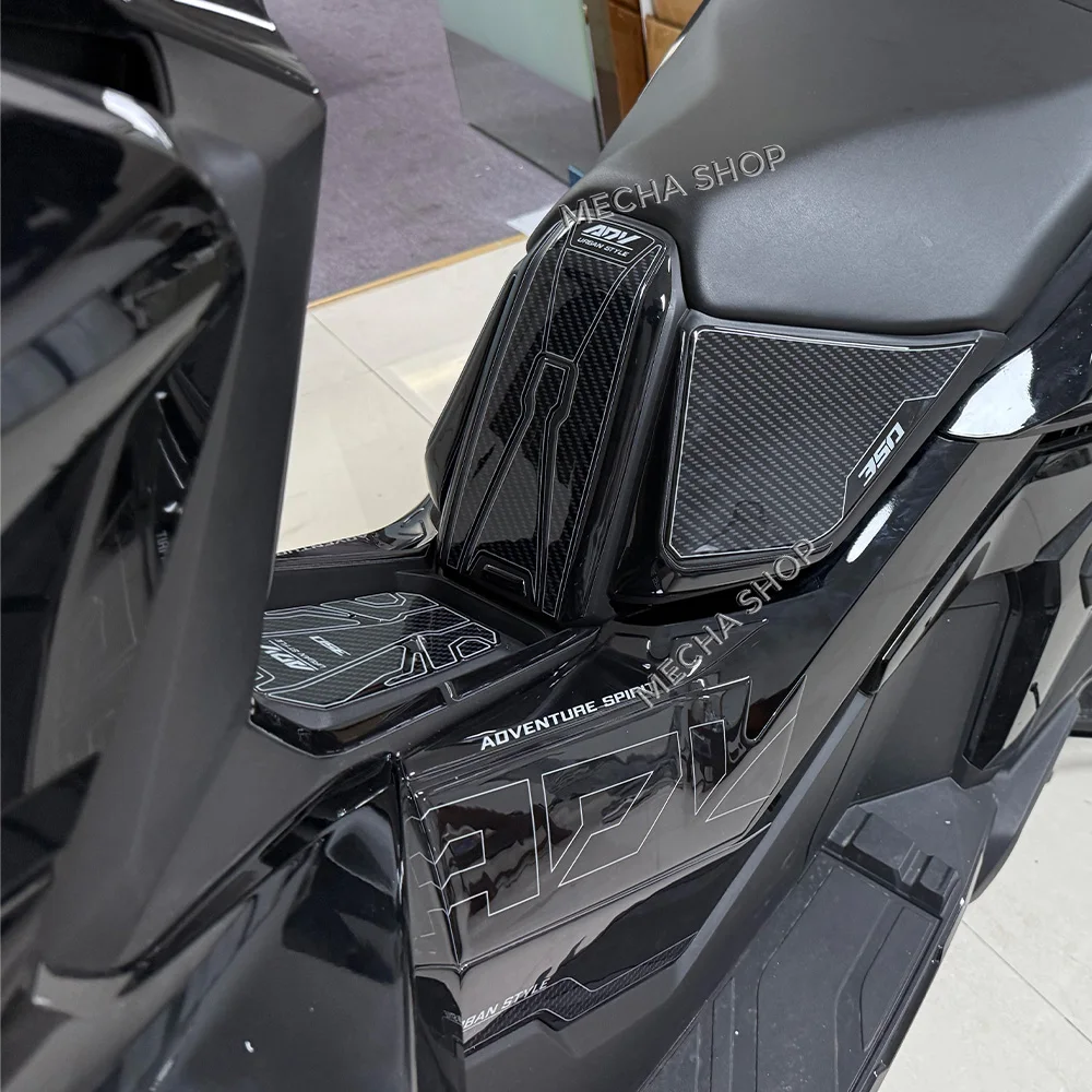For ADV 350 2026- Adv350 Decals 3D Gel Sticker Protection Kit Motorcycle Accessories Fuel Tank Pad