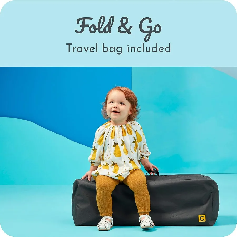 Jogar no parque infantil 2 em 1 e cercadinho do centro de atividades inclui brinquedos macios e porta com zíper