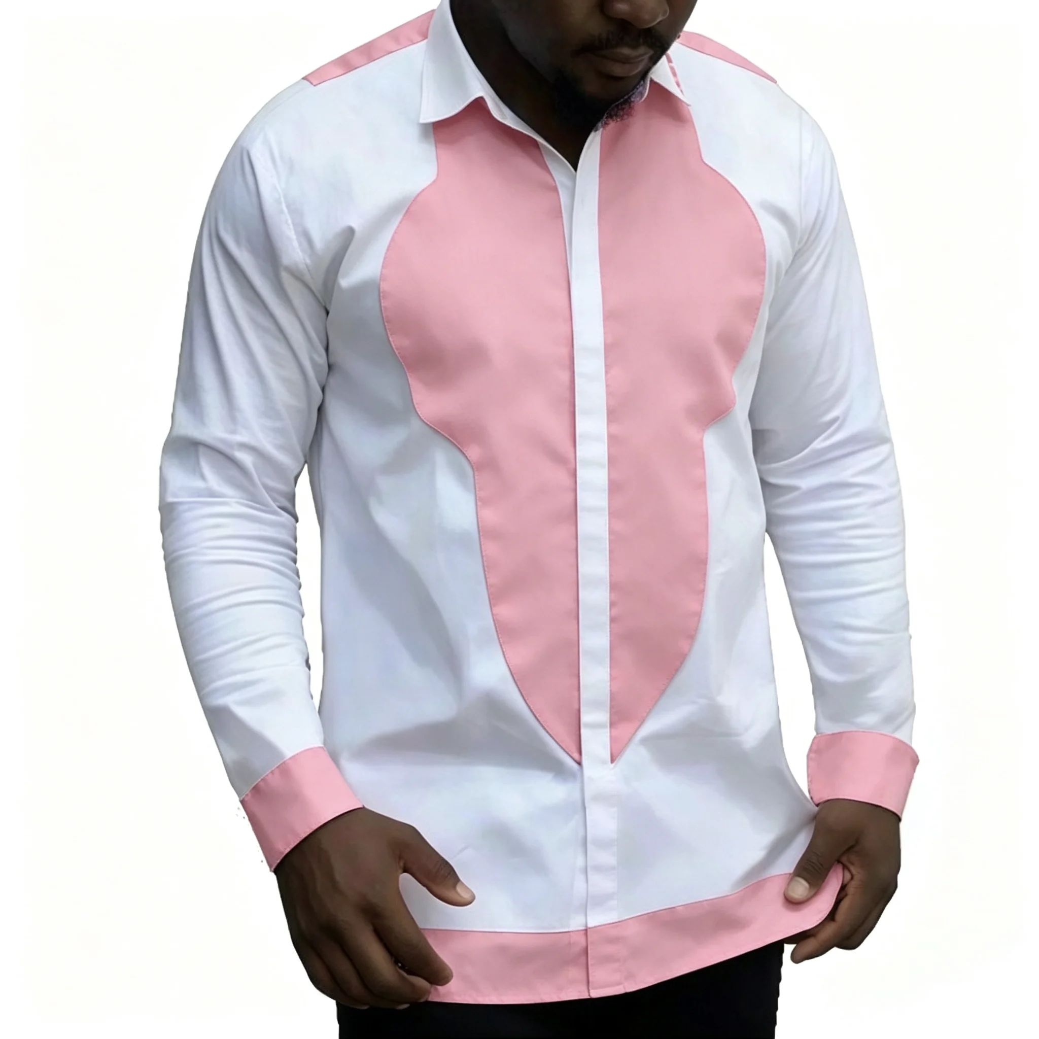 Moda nigeriana camisas masculi - Dashiki Shirt Men avaliação e preço