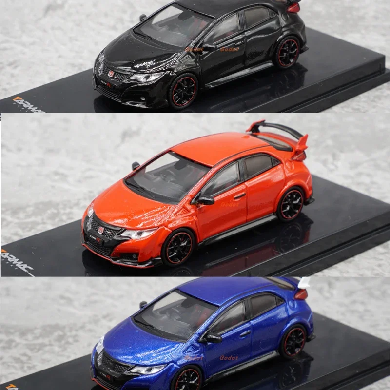 

1:64 Scale Diecast Alloy Honda Civic CIVIC FK2 Toys Cars Model Classic Nostalgia Adult Collectible Souvenir Gifts Static Display