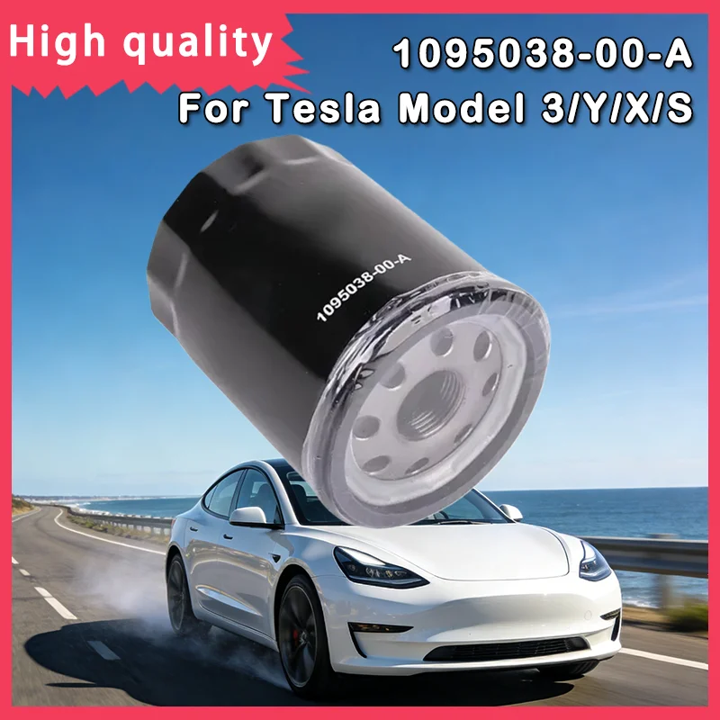 

Original Brand New Engine Oil Filter for Tesla Model 3 2017-2021 Model S/X 2016-2021 Model Y 1095038-00-A Front Rear Drive Unit