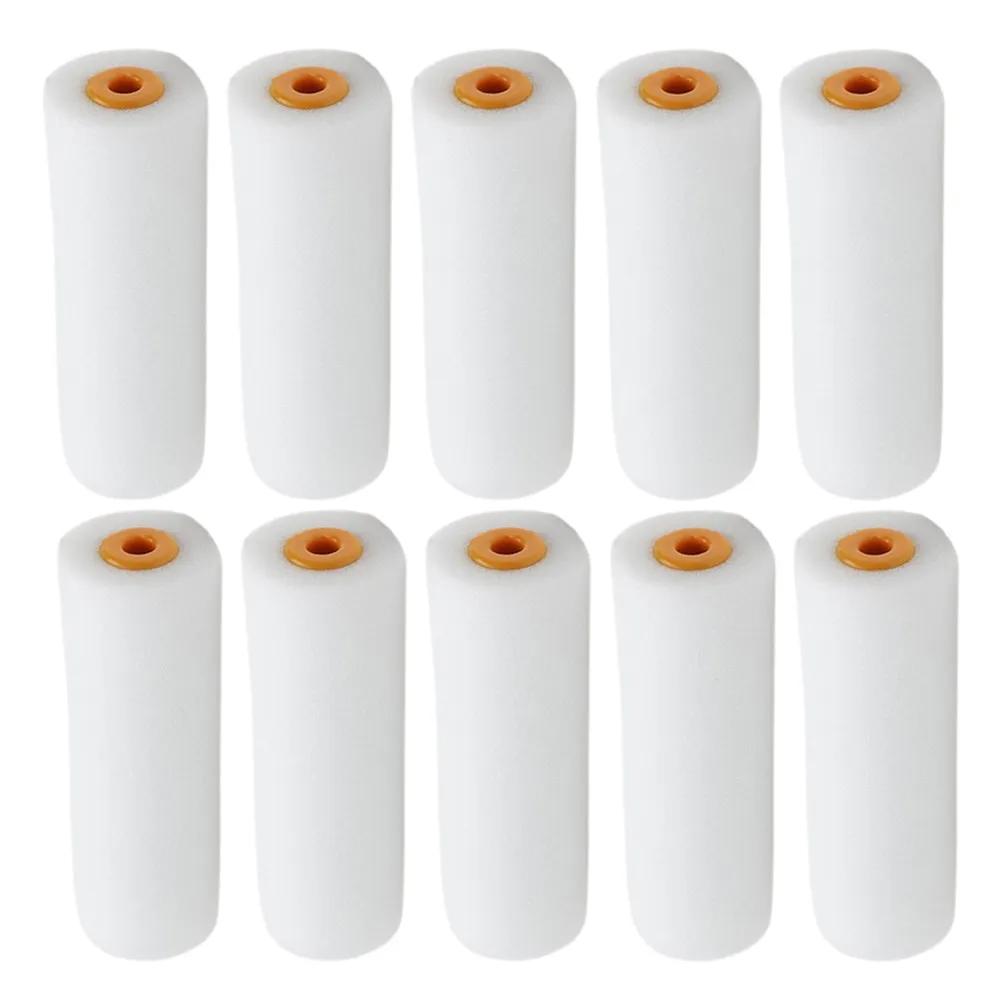 12 pcs 10 pcs Paint Roller Sponge Wall Painting Halloween Christmas New Year Foam Paint Roller Set High Density Paint Roller