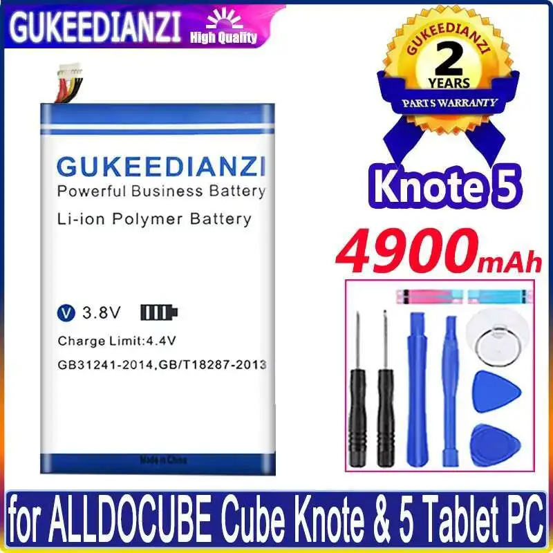 

Долговечный для планшетного ПК Alldocube Cube Knote 5 Knote5, новый аккумулятор Kubi емкостью 4900 мАч NV-3064148-2S