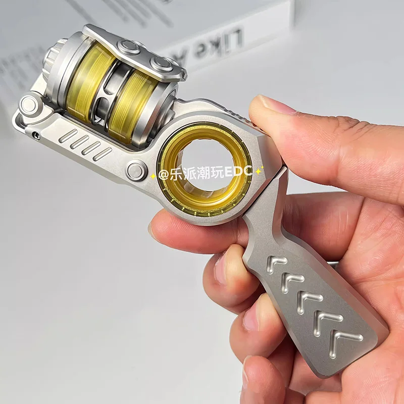 

Новый Aurora Add Tail Support S.S PEI Ti Push Slider Многофункциональный Ding Tuning Fork Трещотка Композитный гироскоп на кончике пальца