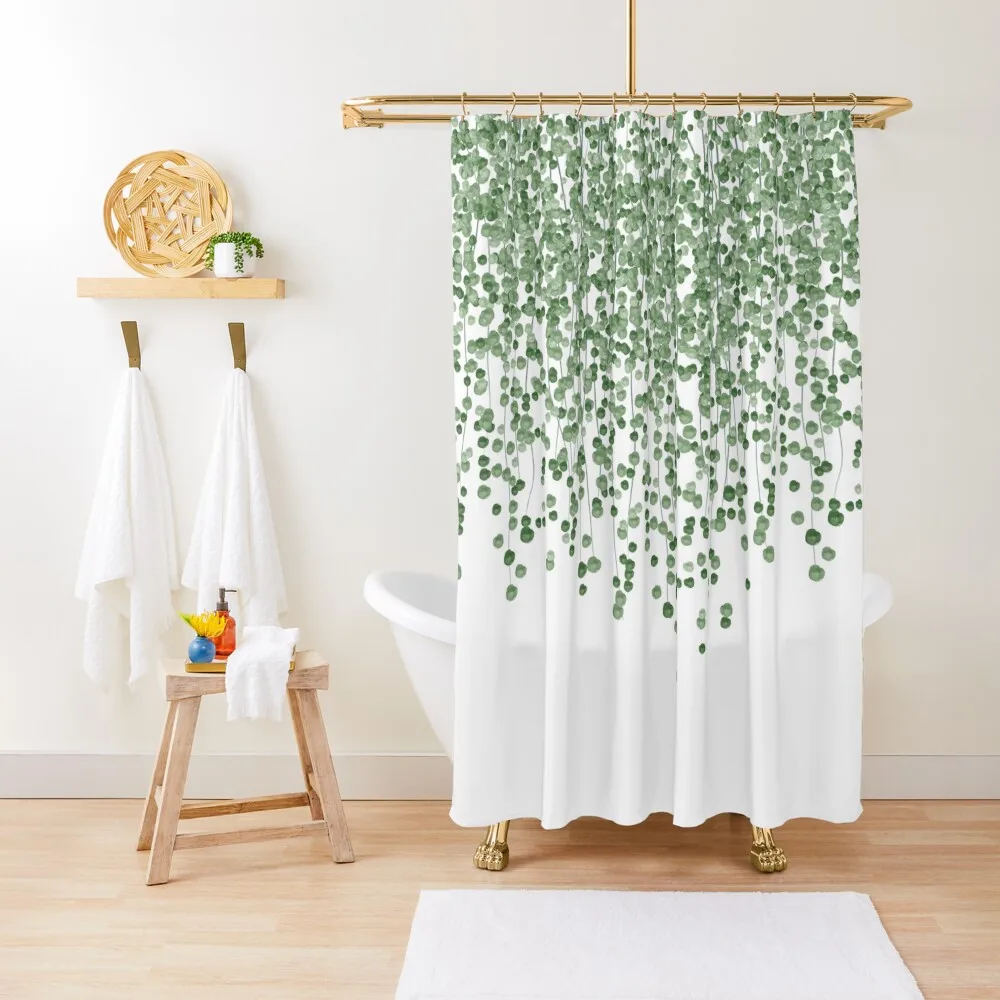 

Maidenhair Ferns Shower Curtain Shower Set Bathroom Accessory Elegant Bathroom Curtain