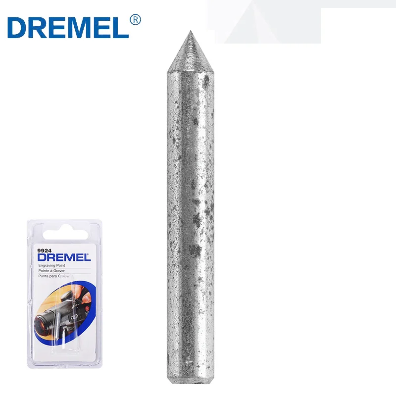 Dremel 9924 Engraver Carbide Point Bit Carving Head Diamond Rotary Tools Accessories for Electric Grinding Cutting Woodworking