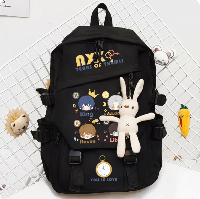 Anime Tears Of Themis King Raven Schoolbag Backpack High-capacity Computer Casual Shoulder Bag Student Messenger Bag 1679