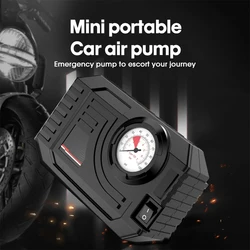 Portable mini car air pump electric small car air pump tire air pump bicycle air pump