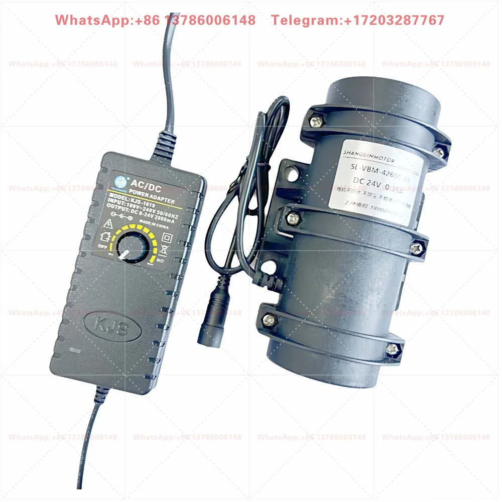 Motor, massage bed equipment blanking vibrating screen vibrator 12V24V DC speed regulation vibration motor