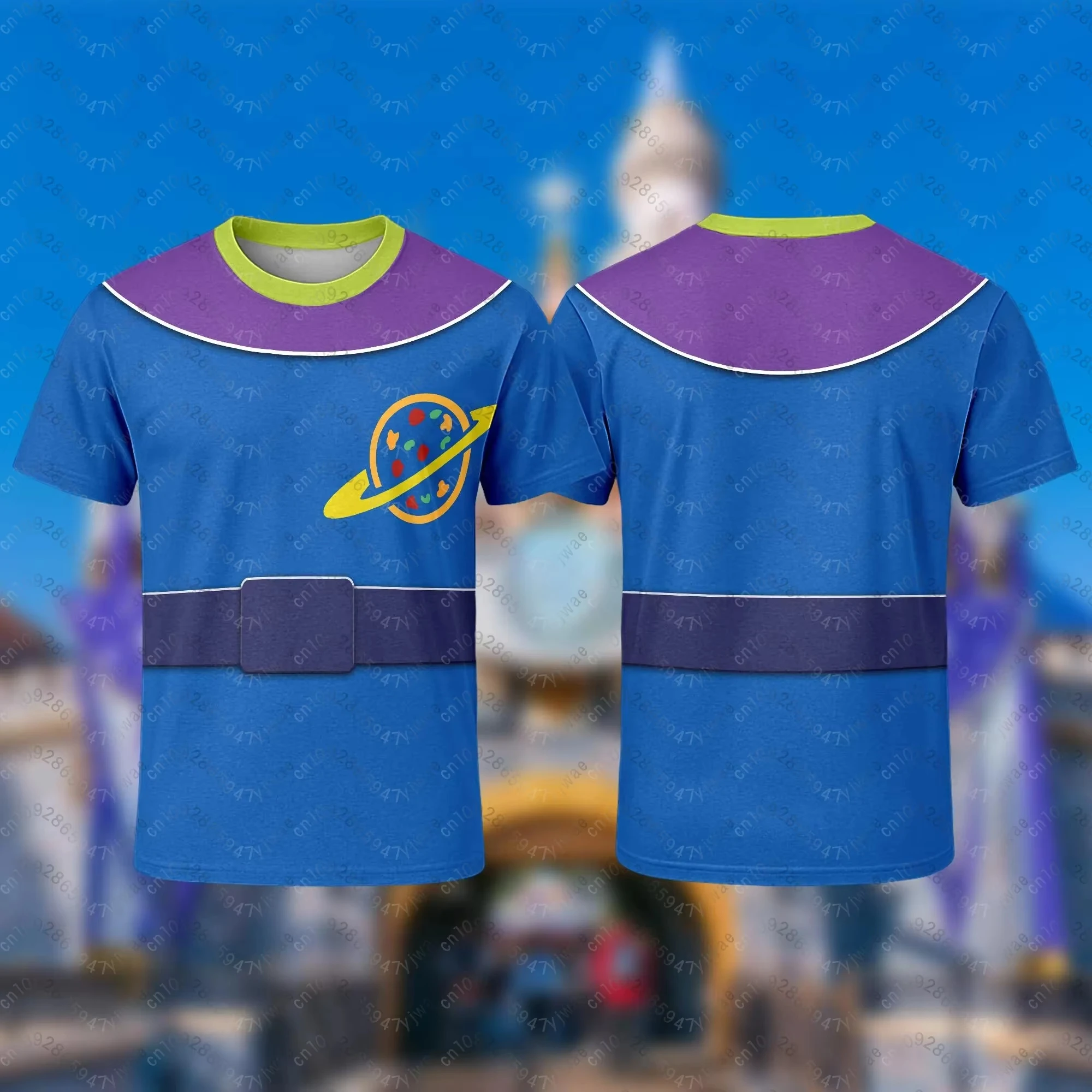 طباعة وودي باس لايت يير وزوجين البطاطس في سلسلة تي شيرت قصة الالعاب هي اختيار مثالي للأزياء في المشاهد اليومية #5