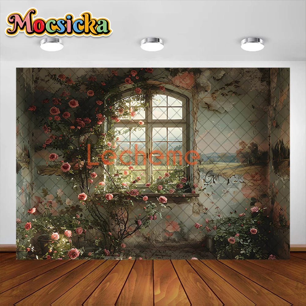 مجردة الأزهار الفن التصوير خلفية الرجعية جدار ورود للزينة رجل أنثى الكبار صور خلفية استوديو الدعائم راية