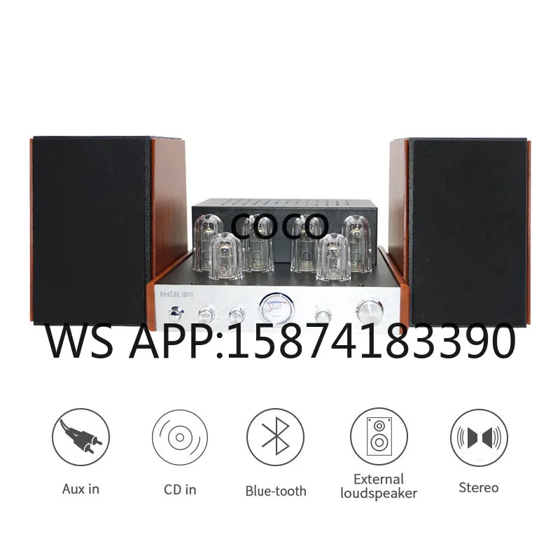 2026 Multifunctional EL34 Vacuum Tube Amplifier Kit | Bluetooth, Coaxial, High Power Triode, Home Audio