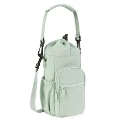 Water Cup Cover Aluminum Foil Thermos Cup Cover Twill Water Bottle Shoulder Bag Water Cup Bag Can Be Slanted Shoulder