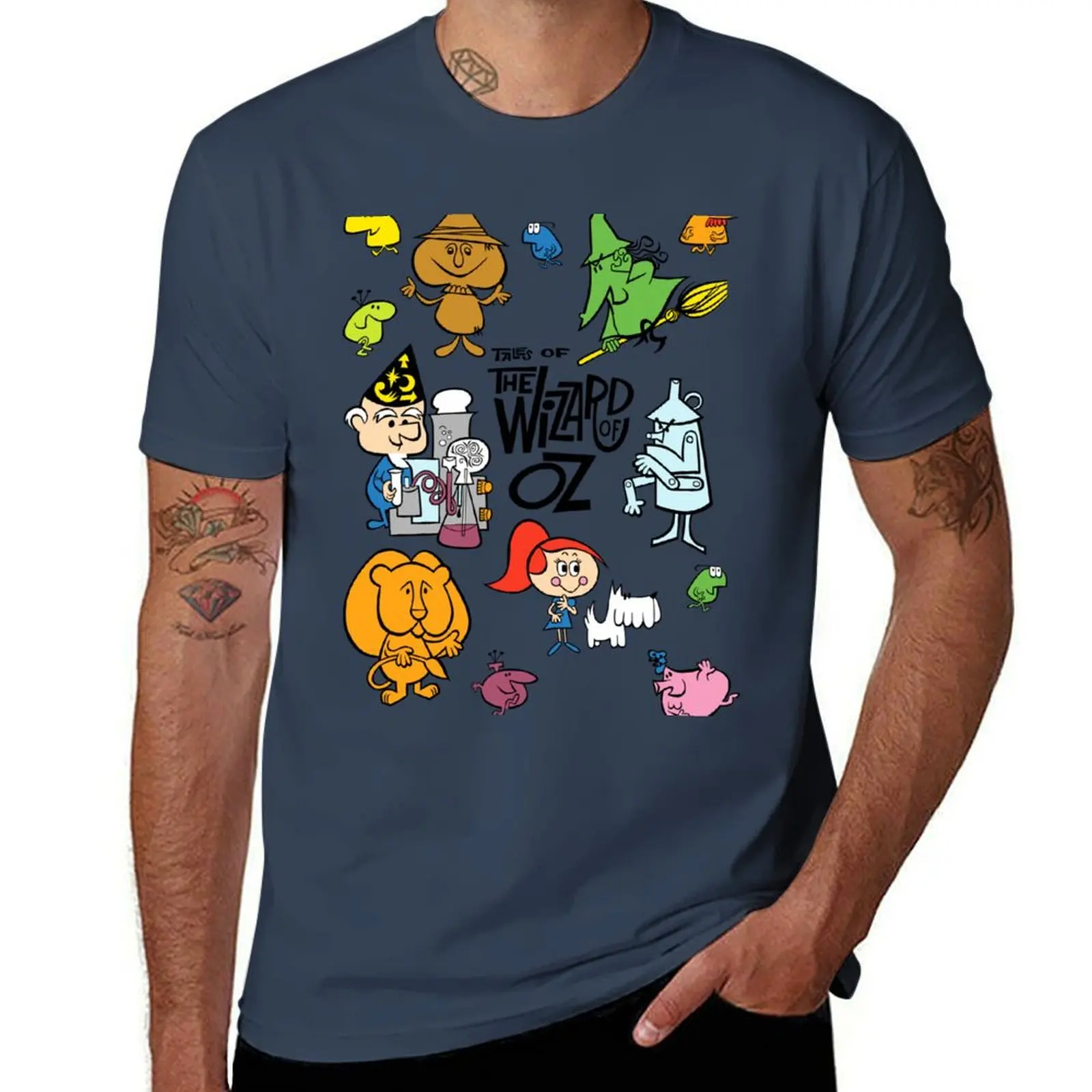 

TALES OF THE WIZARD OF OZ T-Shirt t shirt man casual t shirt personalised men t shirt cotton 100% T-Shirt