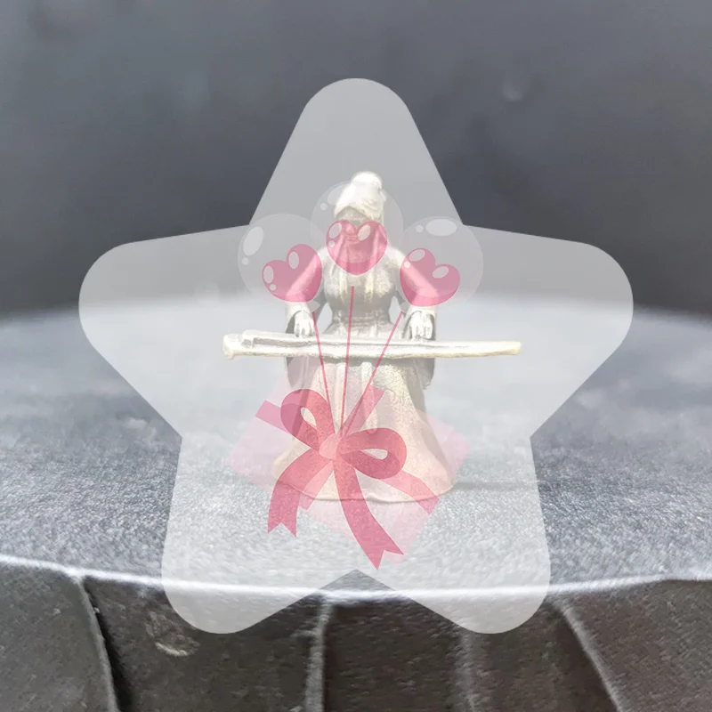 Miniature Landscape Decoration Ancient Guzheng Garden Small Ornaments Retro Brass Decoration Gift