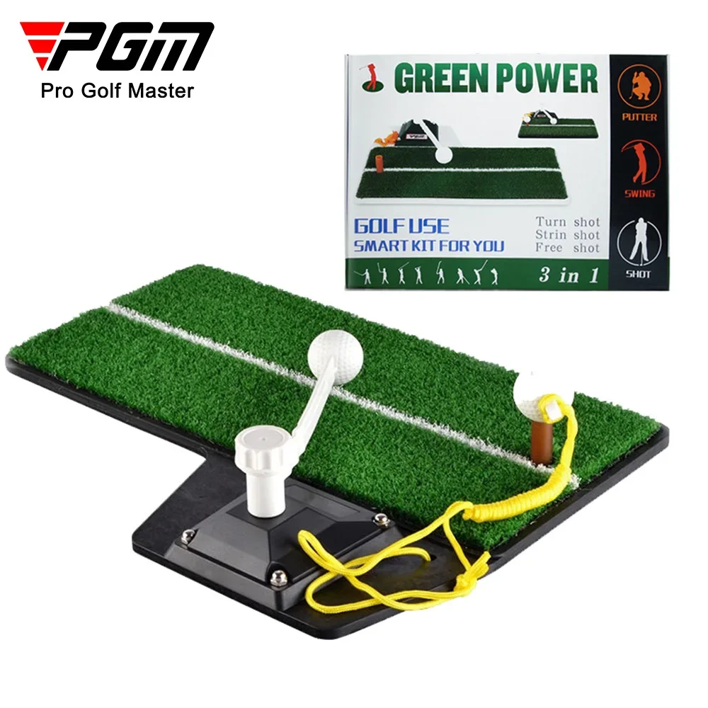 

PGM Golf Practice Device Durable Indoor Golf Swing Mat Mini Outdoor Indoor Protable Golf Swing Trainer Mat HL001