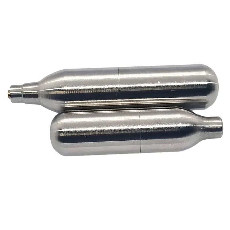

Многоразовый стальной баллончик CO2 ABVJ-High Pressure Refillable Co2 Capsule 12G для системы BB Gas Boback, воздушного насоса и компрессора.