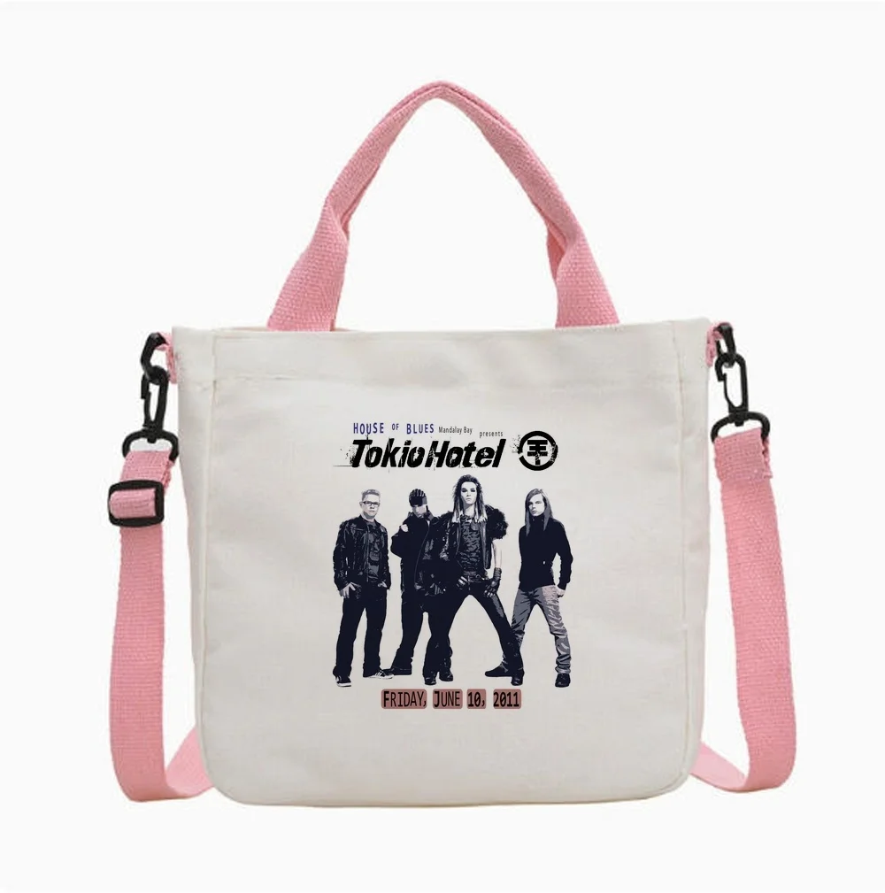 Tokio Hotel tote bag totebag y2k einkaufstasche canvas  shopper woman