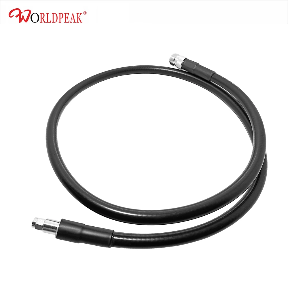 Free Shipping N female to RP SMA male connector with LMR400 cable assembly 3m