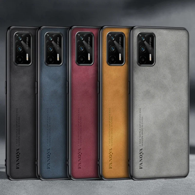 For Realme GT Neo Flash Coque Luxury Leather Case For Realme GT Neo 2T 5G Matte Cover Silicone Shockproof Protection Phone Case