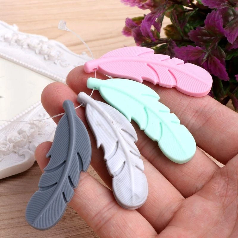 

J15U DIY Infant Teething Necklace Pendant Jewelry Nursing Shower Toy