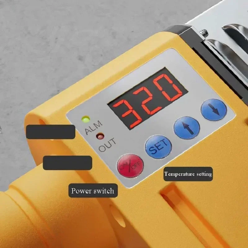 Machine à souder le plastique thermofusible pour tuyaux d\'eau PPR, ingénierie hydroélectrique, conteneur chaud, 20-63mm