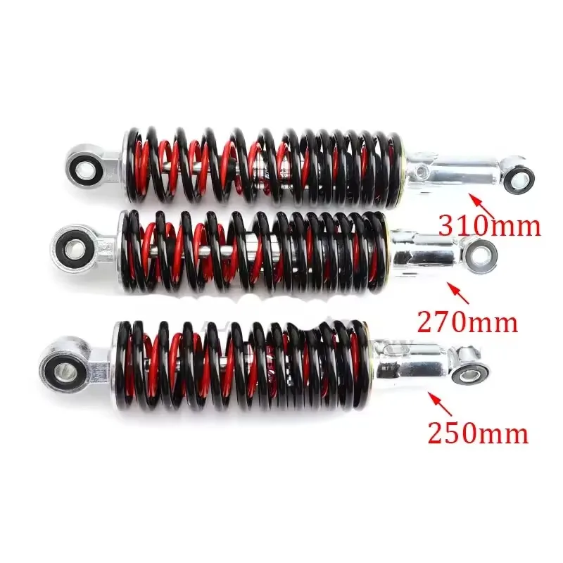 

250mm 270mm 310mm double spring shock absorber rear suspension for motorcycle scooter ATV rear shock