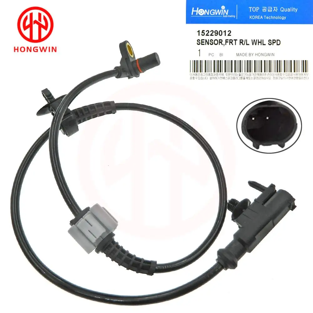 Front Left & Right Wheel Speed Sensor Fits For Chevrolet Avalanche Suburban Cadillac Escalade GMC Yukon OEM 15229012,84356647