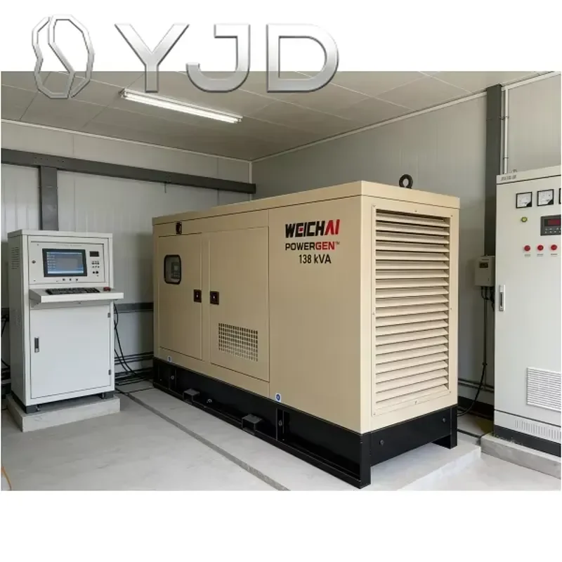 YJD Global Power Intelligent Silent Diesel Generator 20kva-200kva 40-150kva 60Hz ATS Cheap Price