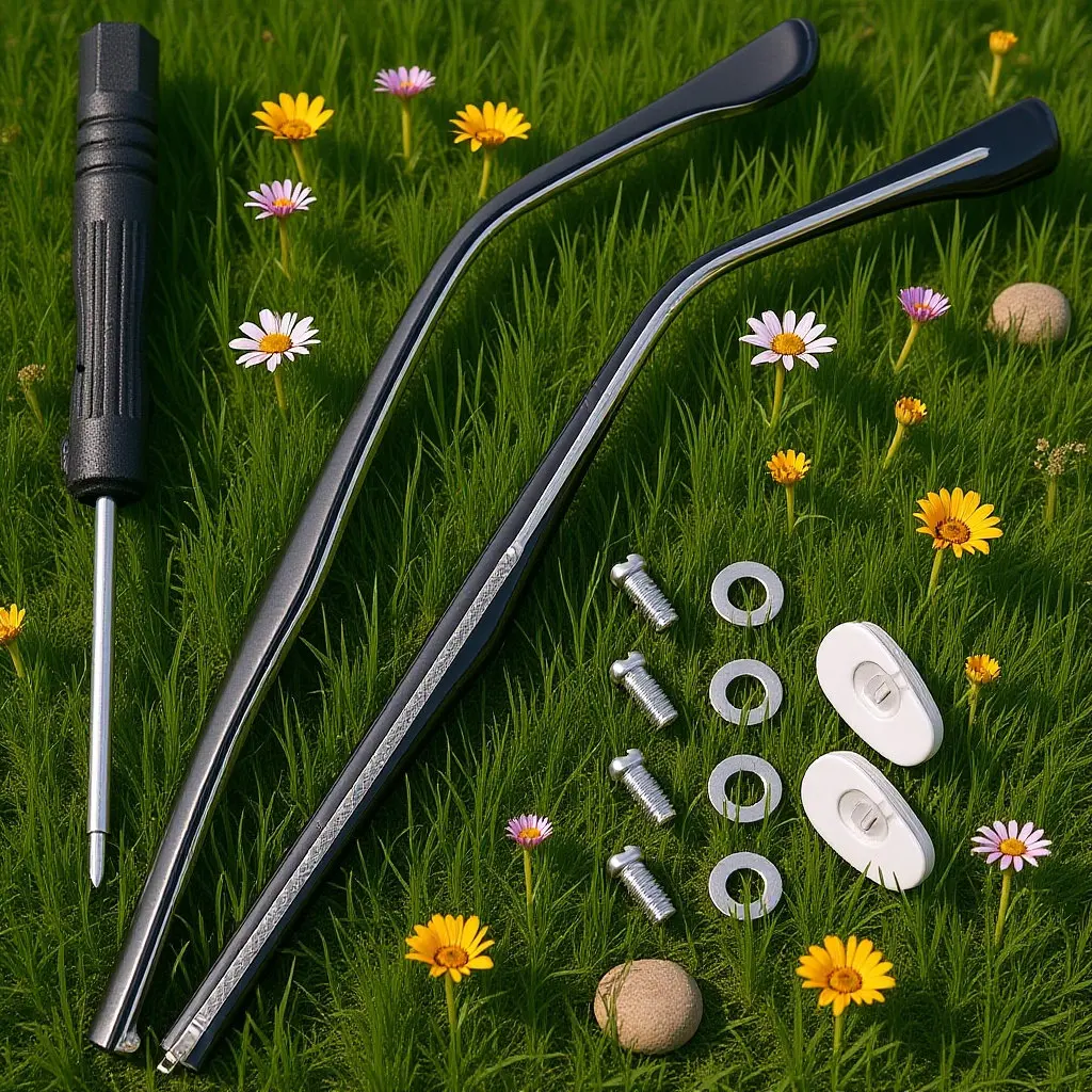 

1Pair Replacement Eyeglasses Temple Arms Universal Fit for Most Glasses Polished Surface Comfort Ear-Friendly Glasses Parts