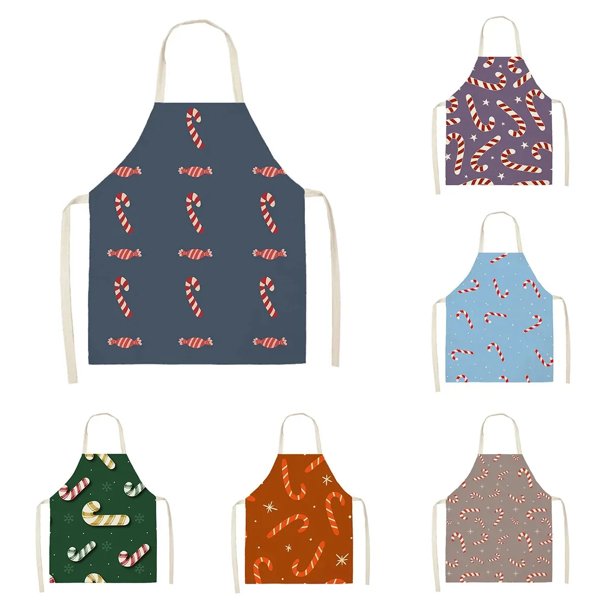 Eyelash Printed Kitchen Cooking Bibs for Kids Men Women Chef Cooking Aprons Clean Baking Accessories Kids Aprons