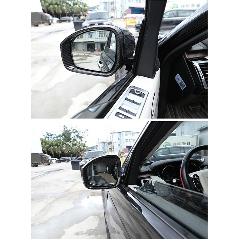 Car Exterior Side Rearview Mirror Frame Trim For Land Rover Discovery 4 5 LR4 LR5 Range Rover-