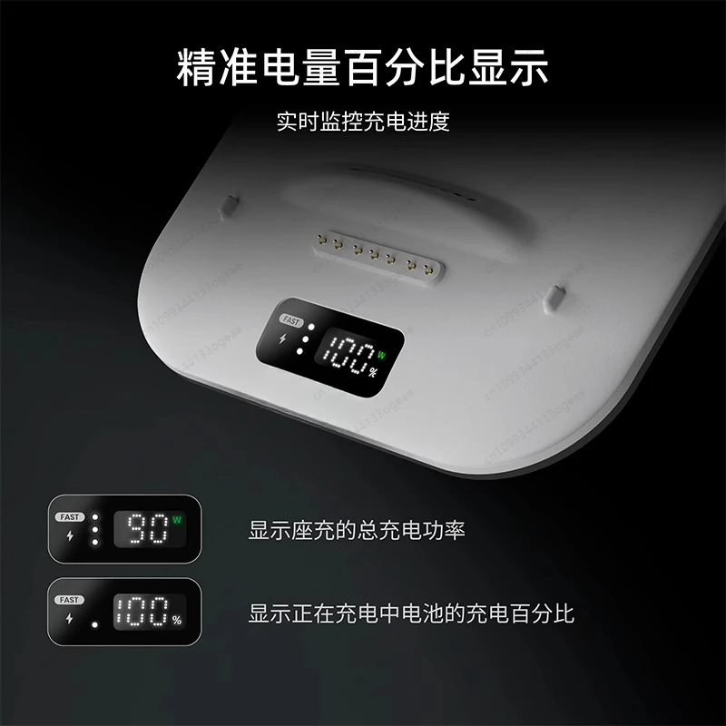 

Специальное сиденье с магнитной батареей B100 с тремя зарядами подходит для повязки на голову S3PRO и повязки на голову P4U