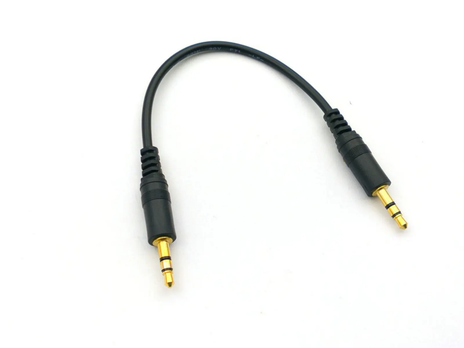 2 sztuk 3.5mm 1/8 mężczyzna mini wtyczka monofoniczny Stereo złącze audio kabel 15cm/20cm/30cm/50cm/100cm