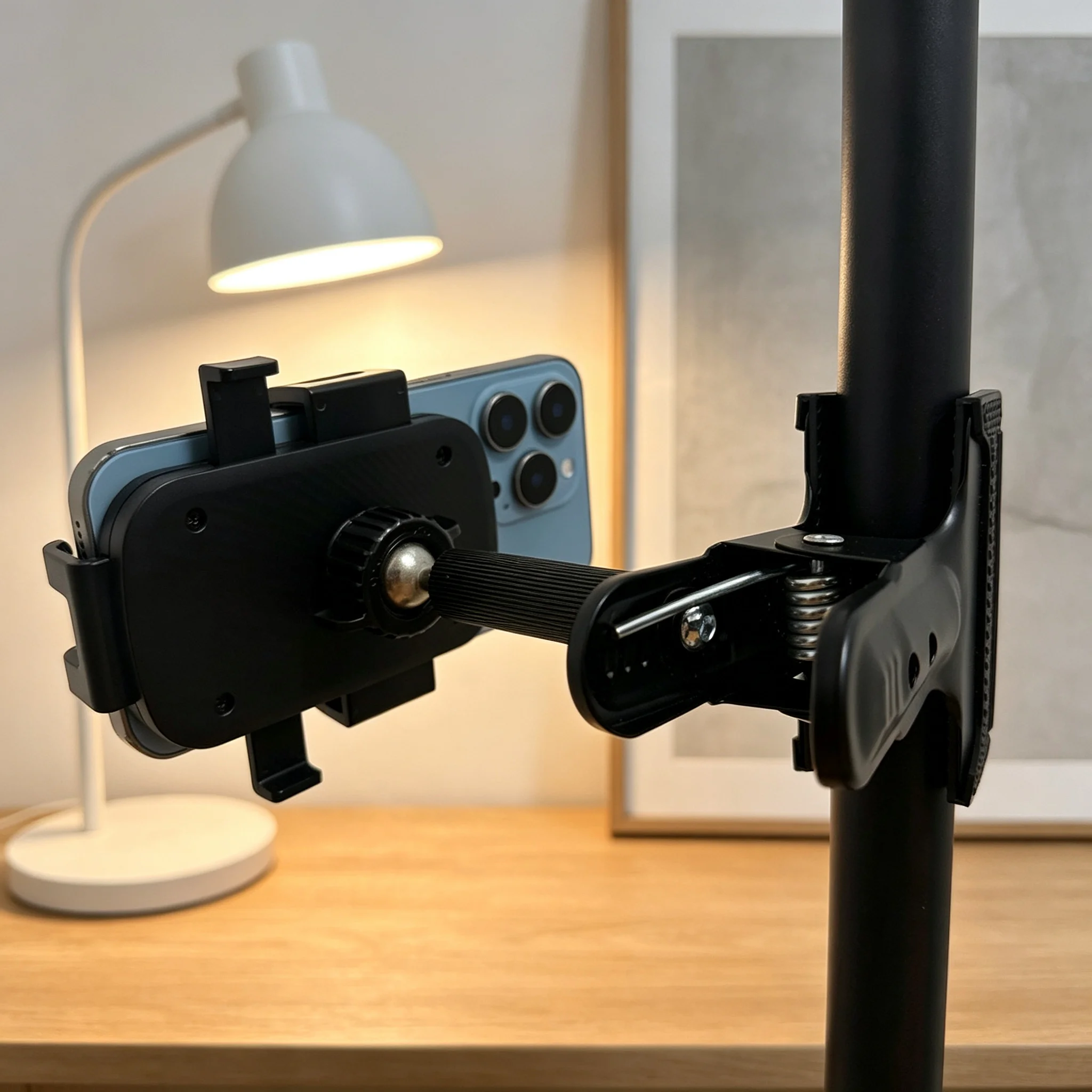 Penyangga Ponsel Universal Log - Headphone Stand Desk ulasan dan harga