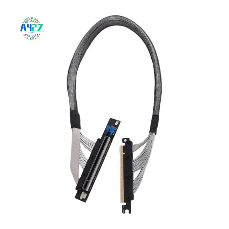 A42Z-PCIE5.0X16 Graphics Card Extension Cable 90° 128GB/S For GPU Ai Server Smart Artificial Intelligence Acquisition Card