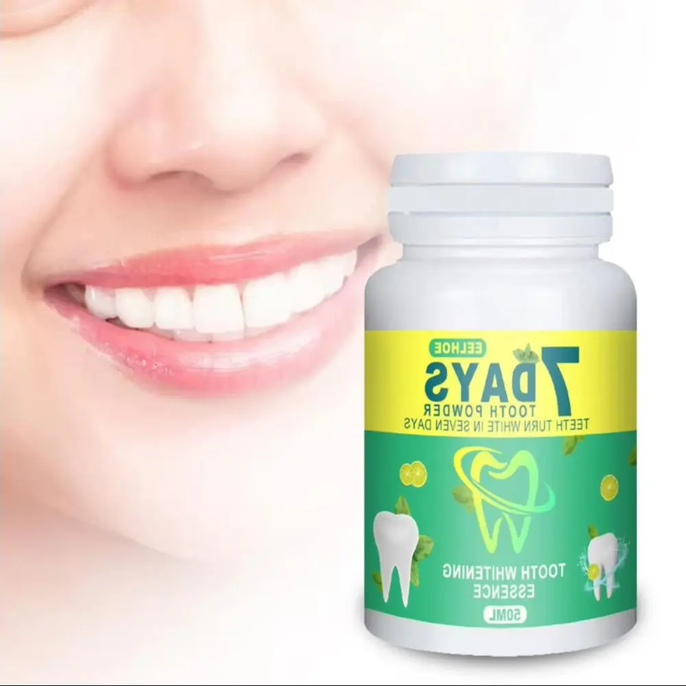 50ml Whitening Tooth Powder Remove Smoke Stains Reduce Dental Plaque Dental Care Remove Coffee Stains Tea Stains Tooth Powder