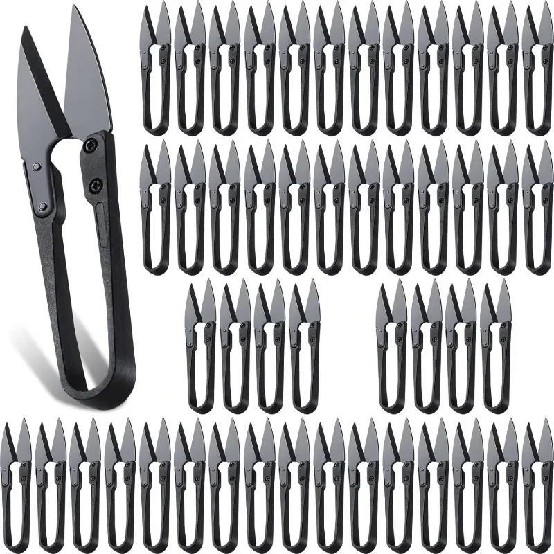 48PCS Bonsai Pruning Scissors 4 Inch Sewing Scissors Bulk Leaves Trimmer Pruner Shears Garden Shears For Gardening Plants Flower
