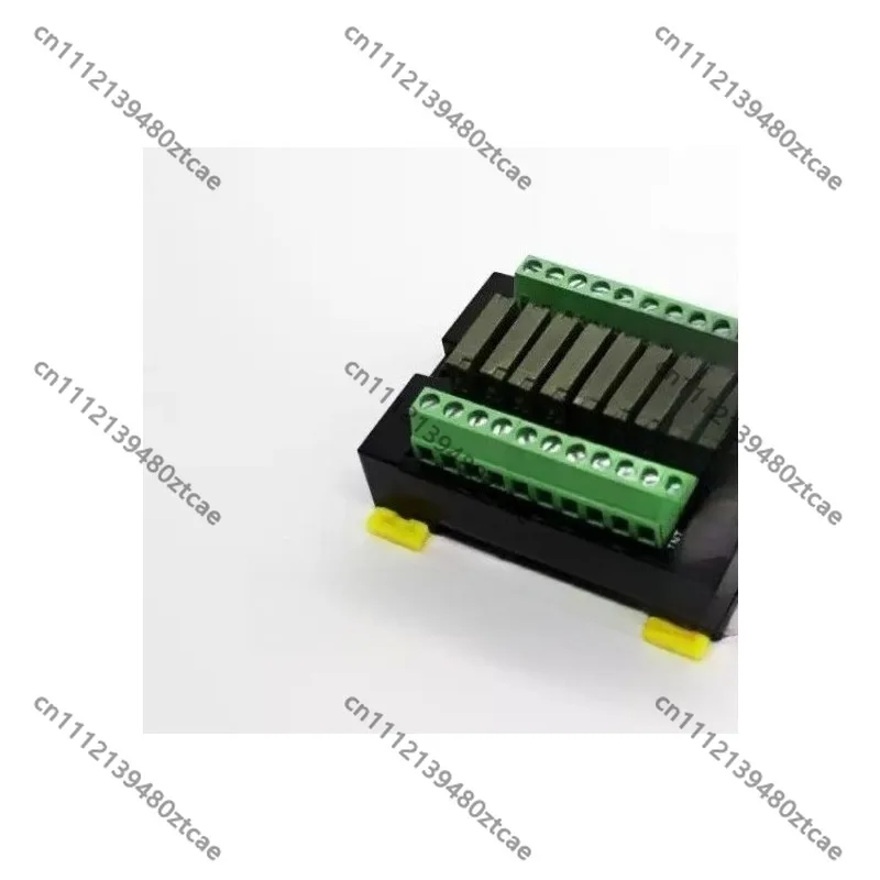 8-Channel Relay Module, Control Driver Board, IO Isolation Output Board, PLC Expansion Power Amplifier Board for Industria