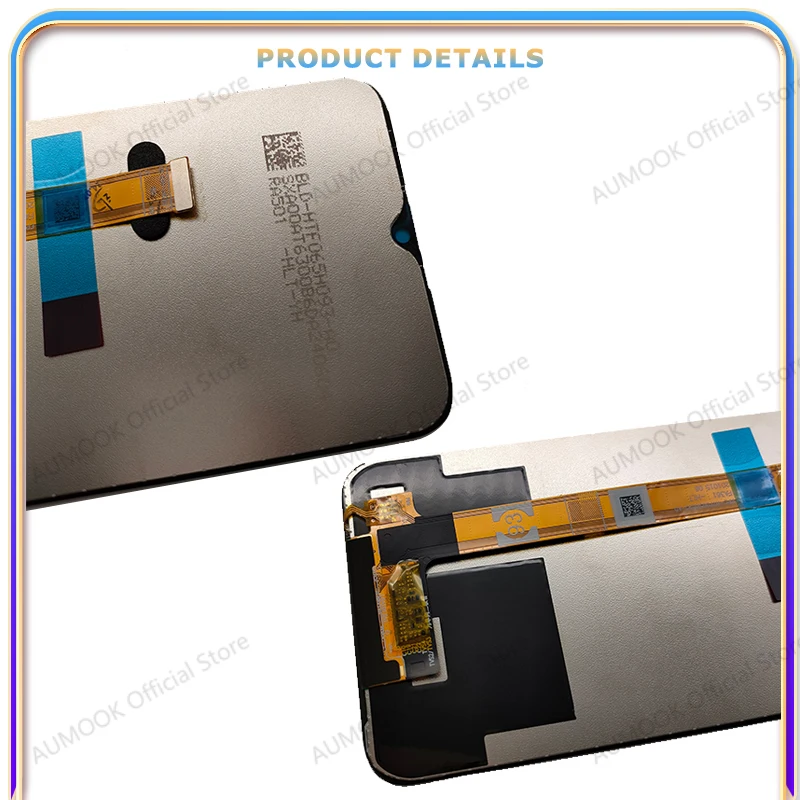 6.52" IPS For OPPO A15 A15s LCD Display Touch Screen Digitizer Assembly Panel CPH2185 CPH2179 LCD Replacement Replace Parts image 6