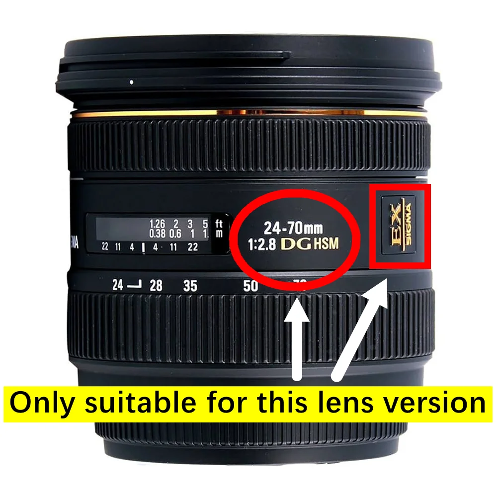 レンズズームラバーグリップカバー、集中リング、sigma、f2.8、ef、ex