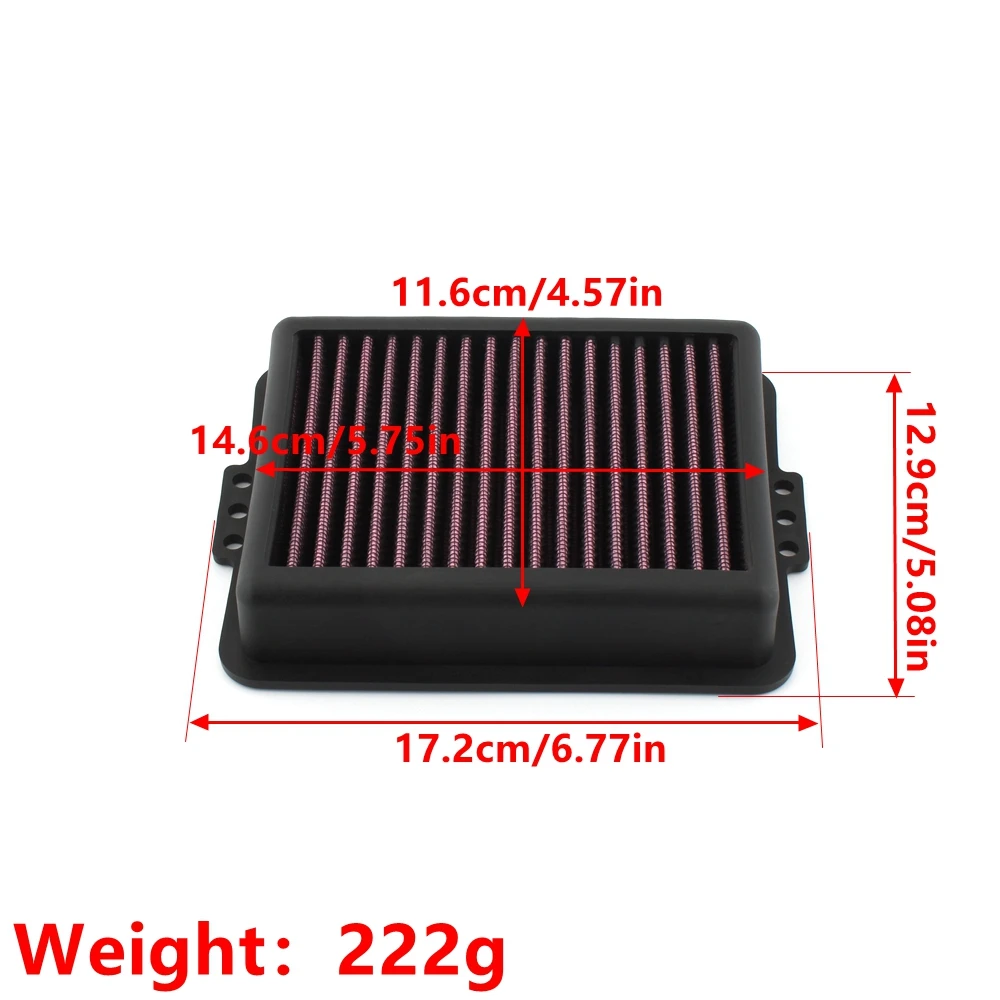 Motorcycle Washable Air Filter For BMW F750GS F850GS F900R F900XR BM-8515 2018-2025 - Image 6