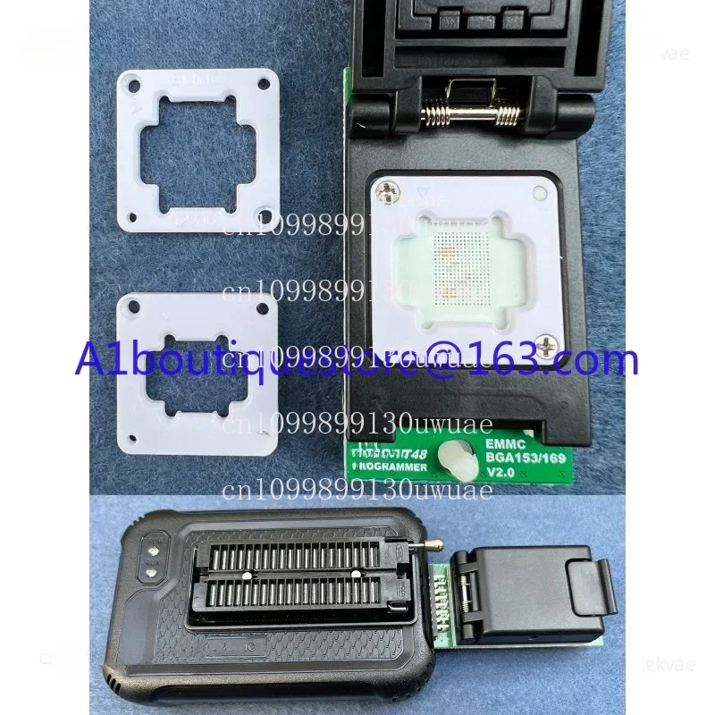 V2.0T48 EMMC BGA153 / BGA169 High-Speed Programming Adapter Programming Socket