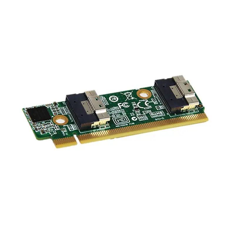 M52K-For Computer 1U For Computer Pcie 4.0 16X High-Speed Expansion Card Adapter SFF-8654 To SFF-8654 Extension Card Server